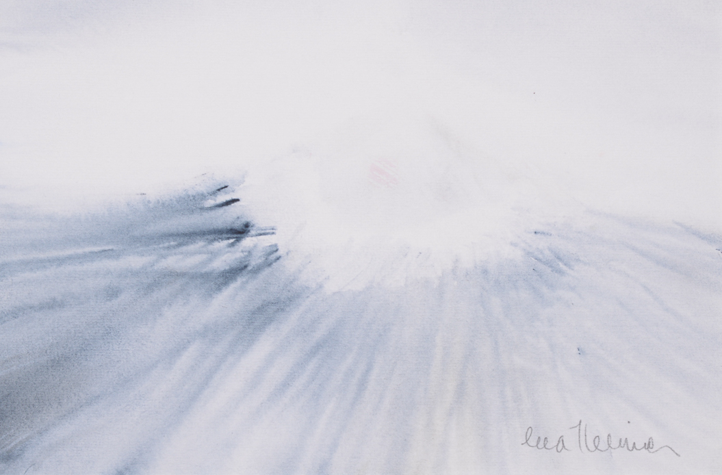 El volcán azul