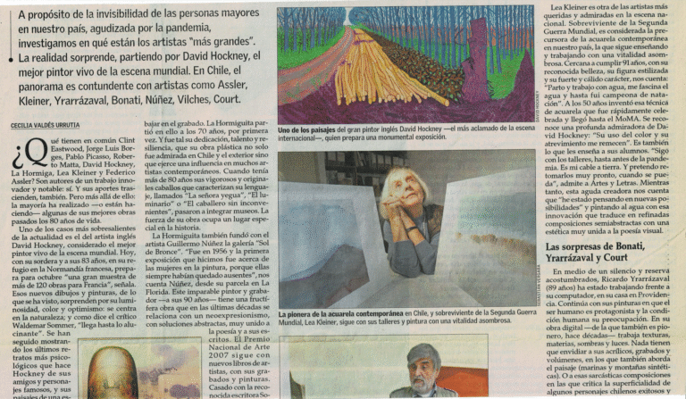 Prensa 2020 27 sept el mercurio en las artes visuales la vida comienza a los 80 años página 2